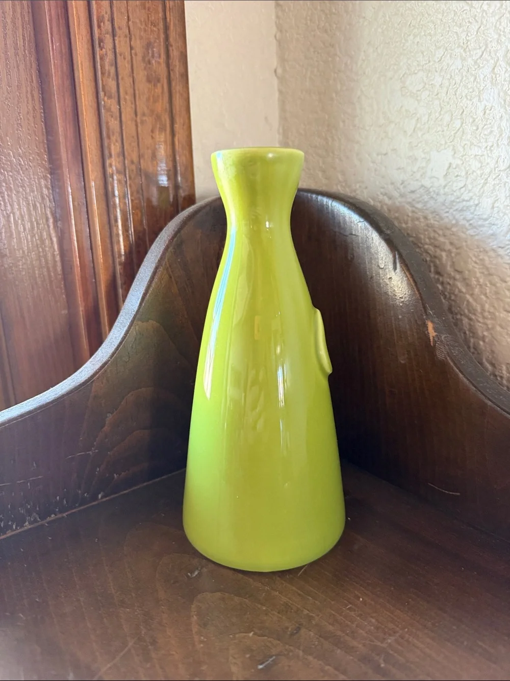 Crate&Barrel Verteli Olive Oil Bottle Vase